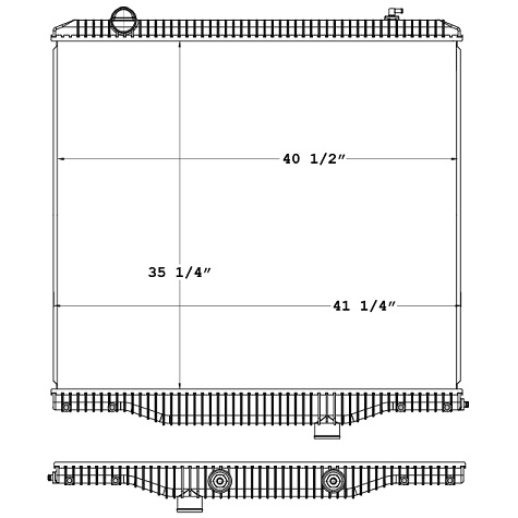 HD Radiator 640102PA