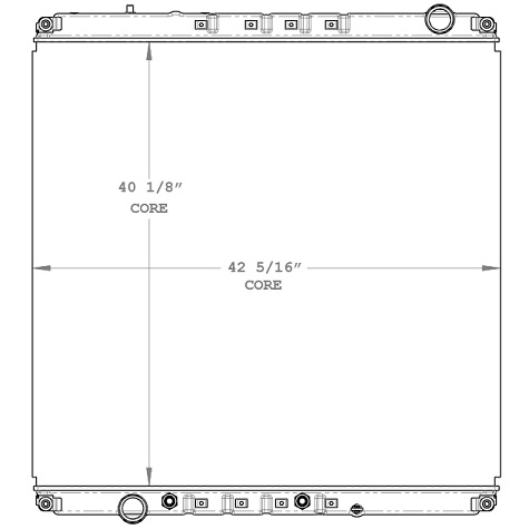 HD Radiator 25-R800083PA