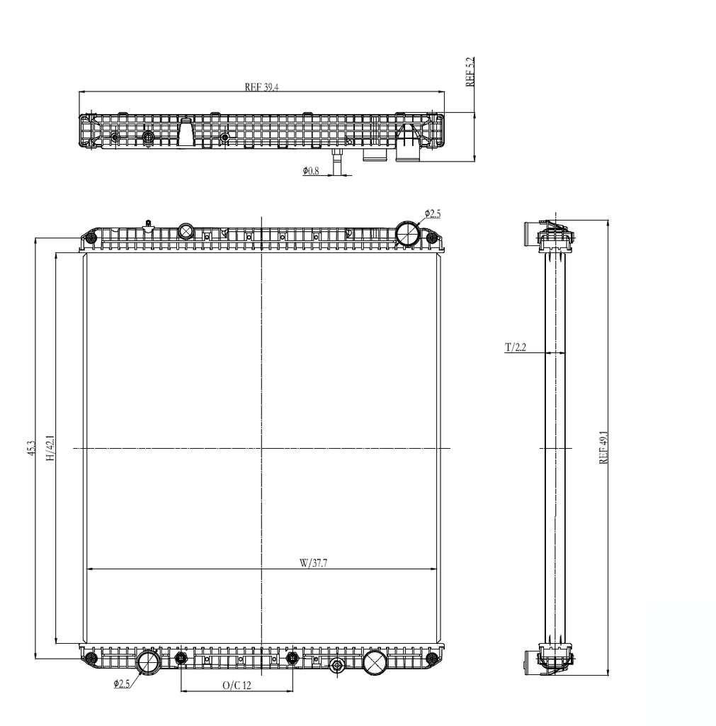 HD Radiator FRE64PA