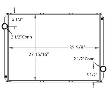 HD Radiator NAV05PA