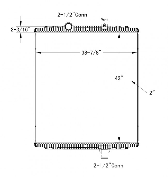 HD Radiator PET19PA